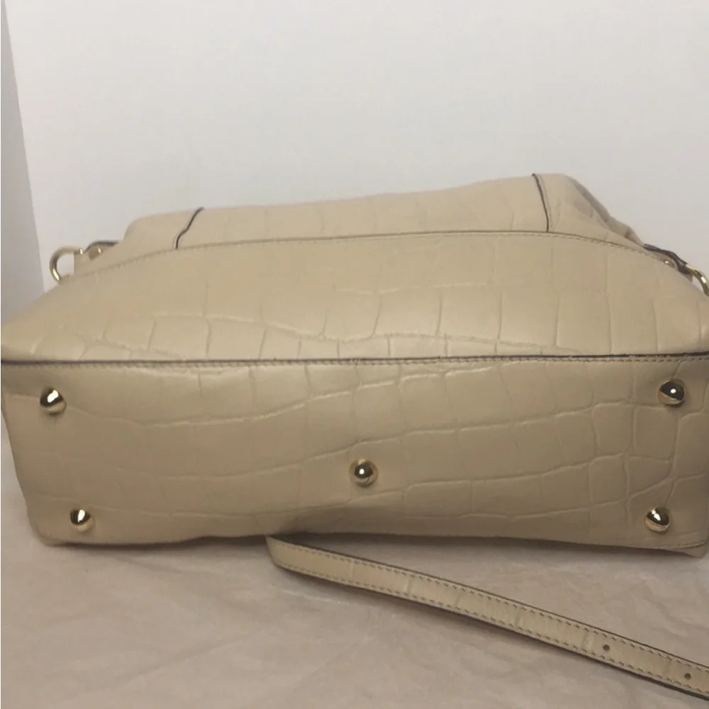 Albert Bellucci Genuine Croc embossed leather